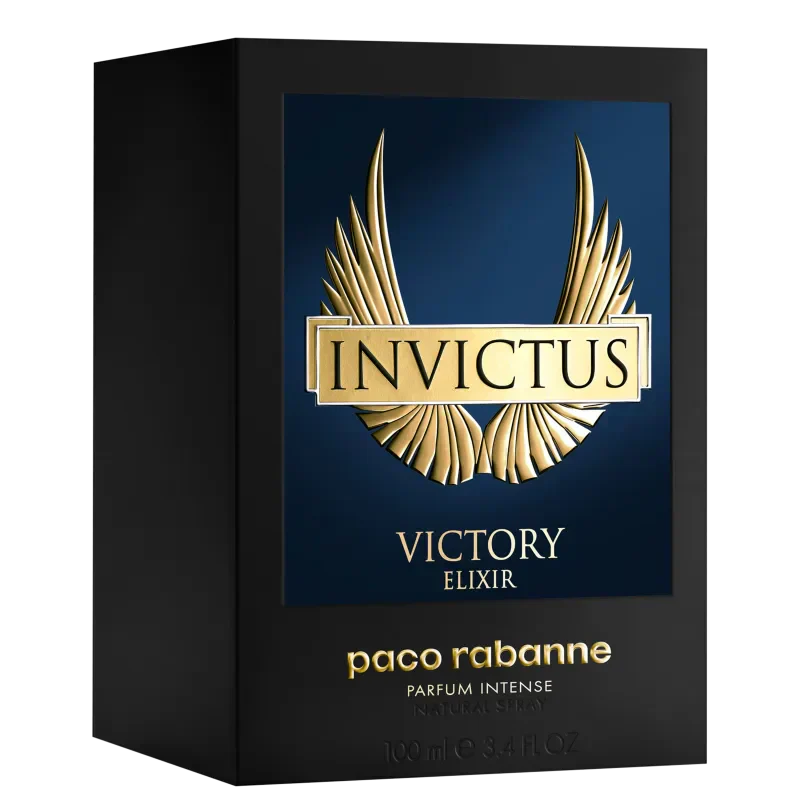 Invictus Victory Elixir Paco Rabanne Parfum Intense - Masculino 100ml - Imagem 2
